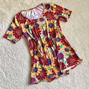 LuLaRoe Flower Tunic Top